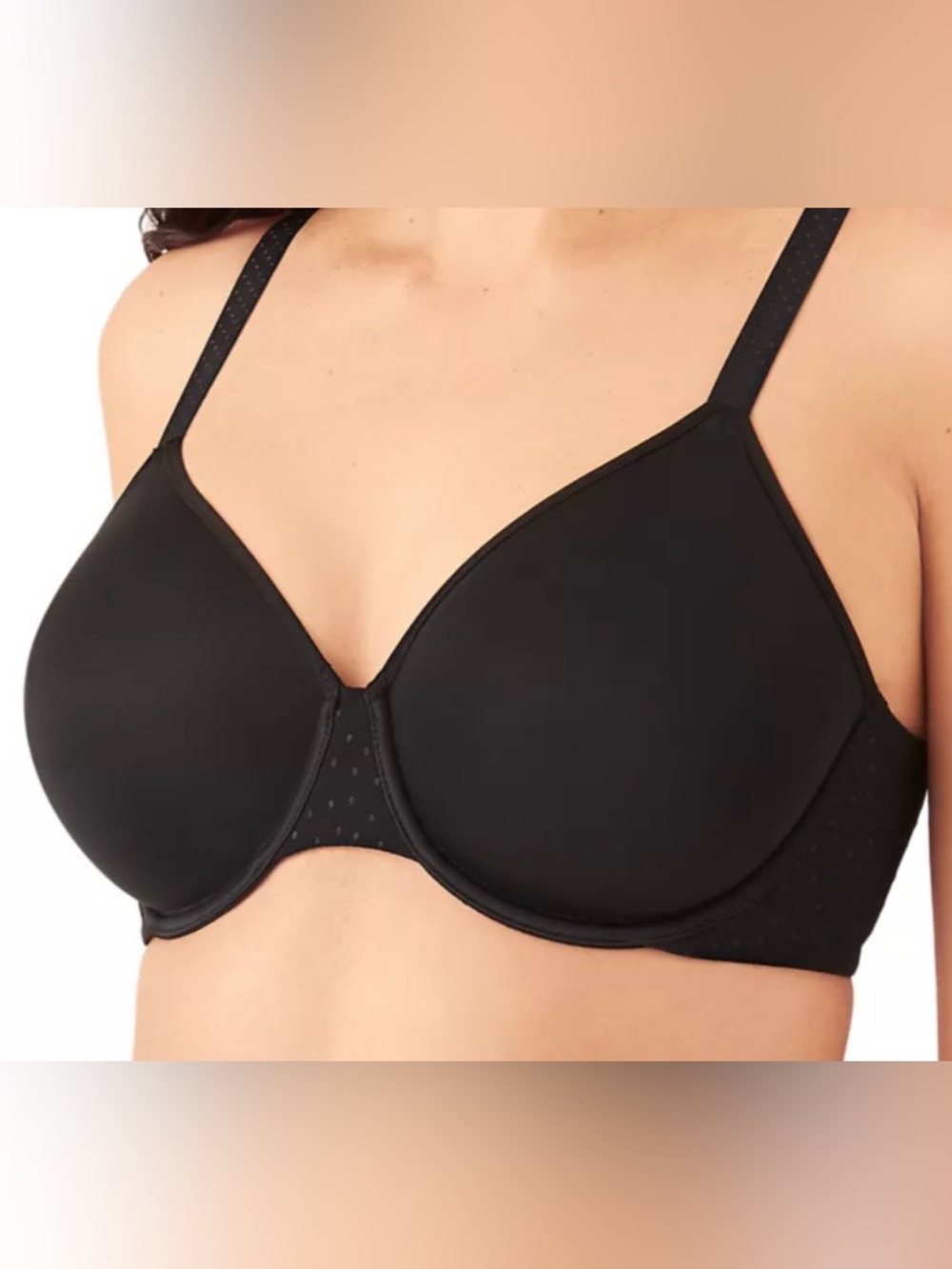 Wacoal Black Lace Underwire Full Figure Bra - Size 36DDD